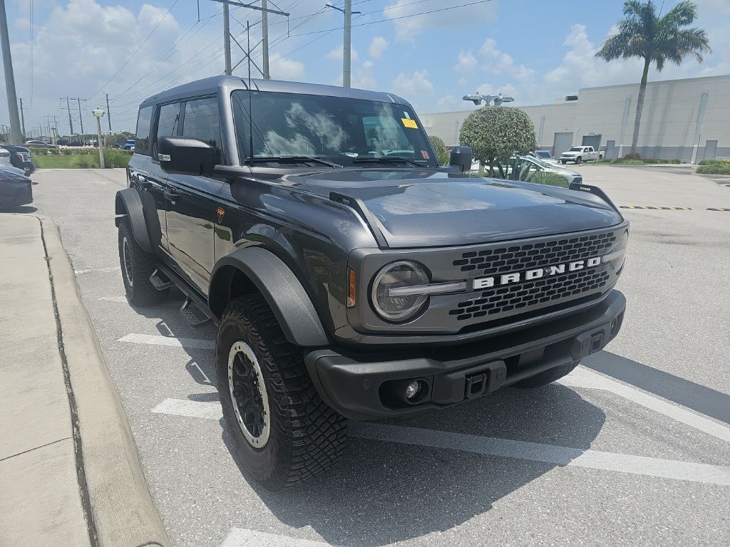 Used 2023 Carbonized Gray Metallic Ford Badlands image 3