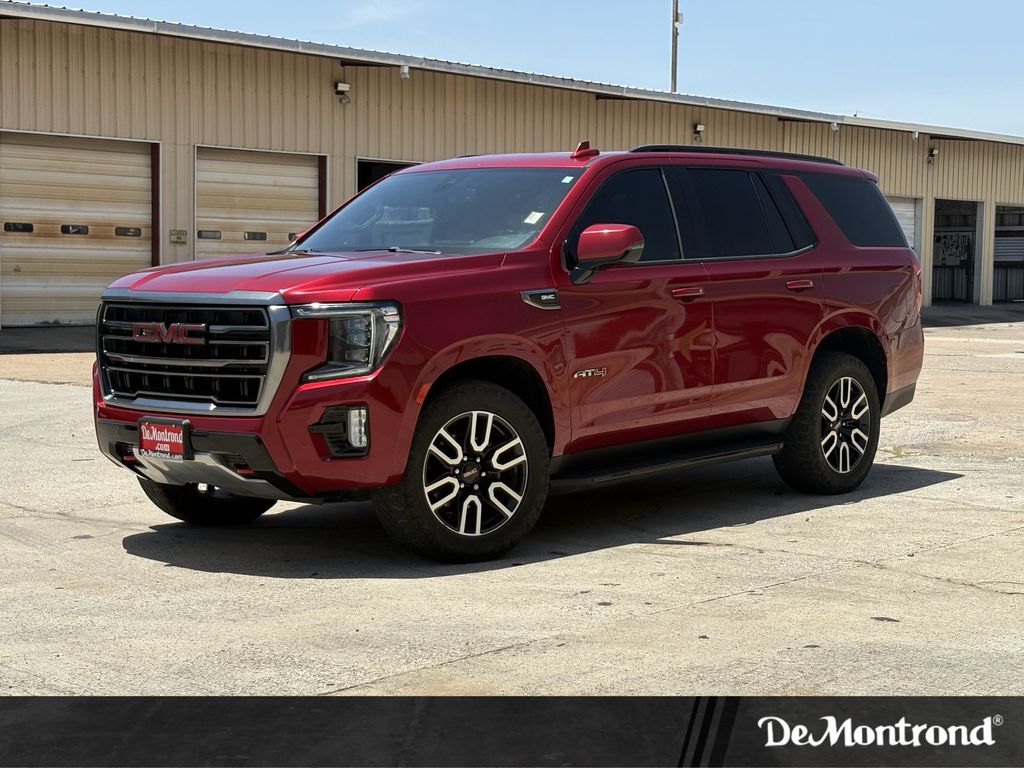 2021 GMC Yukon AT4 Red at Wharton Ford