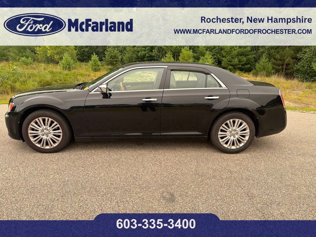 Gloss Black 2014 Chrysler 300 Sedan All-Wheel Drive 5-Speed Automatic