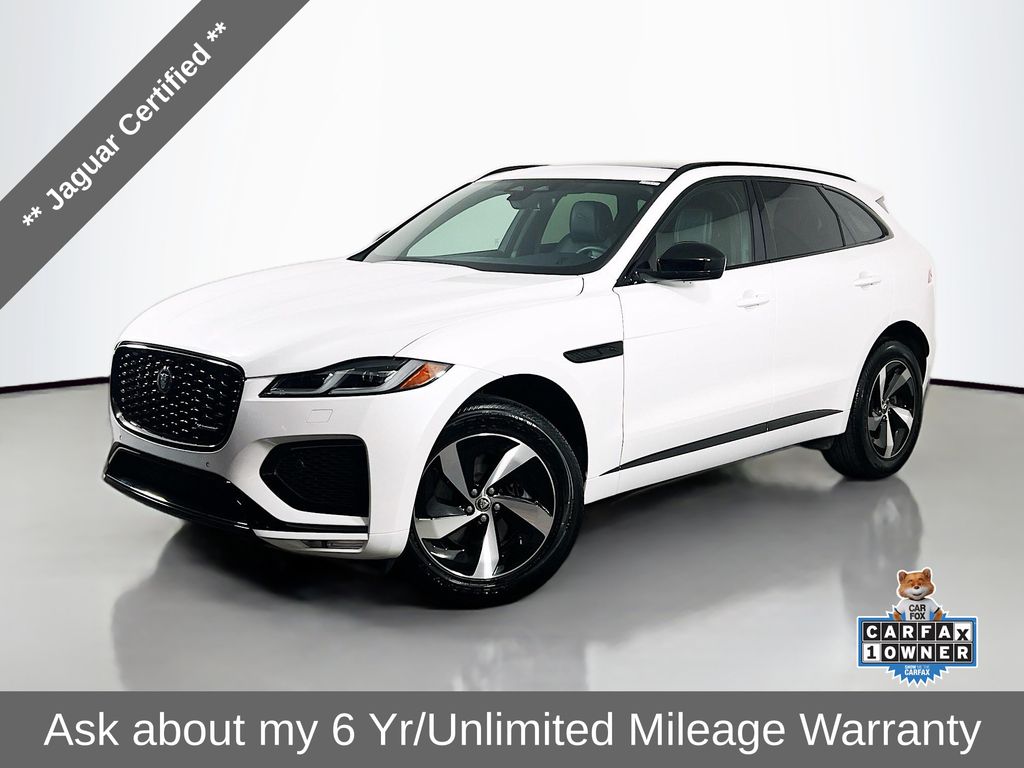 Ostuni Pearl White Metallic 2025 Jaguar F-PACE SUV / Crossover All-Wheel Drive 8-Speed Automatic