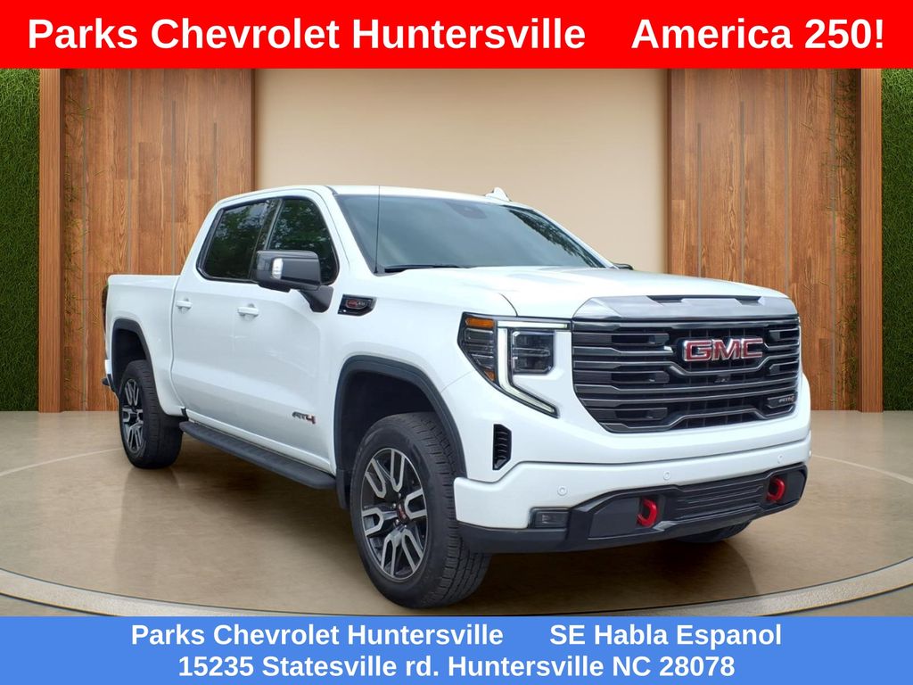 Summit White 2022 GMC Sierra 1500 Pickup Truck Four-Wheel Drive Automatic
