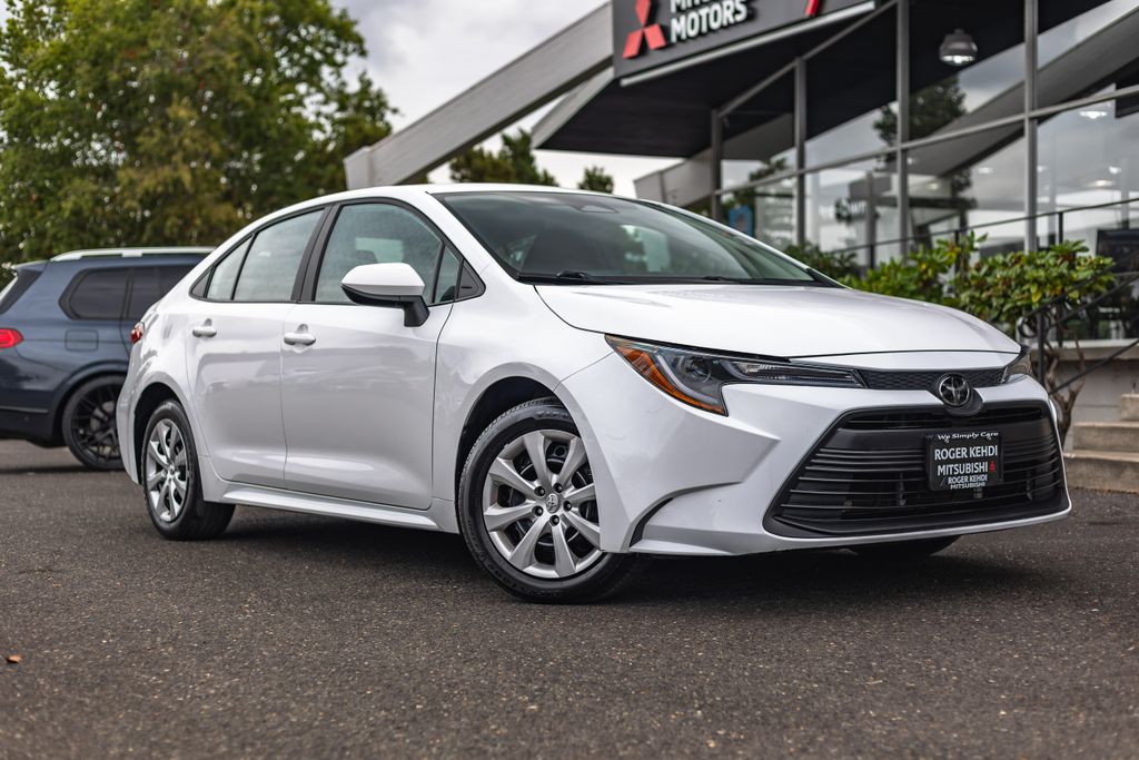 Ice Cap 2025 Toyota Corolla Sedan Front-Wheel Drive Continuously Variable Transmission