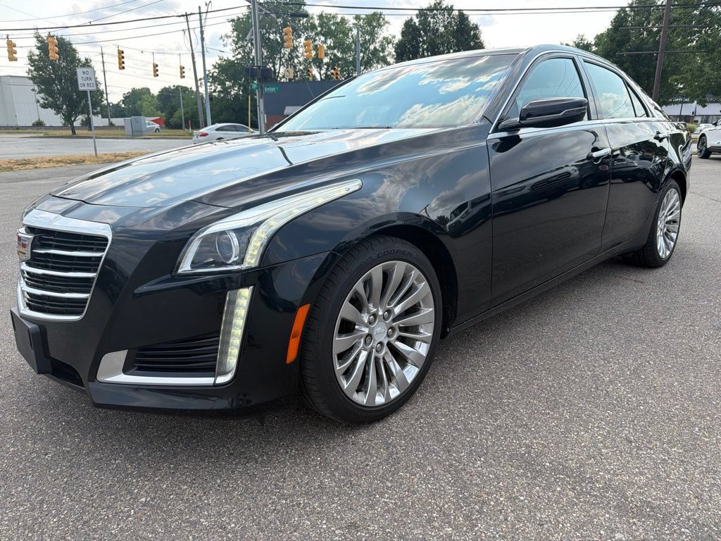 Black Raven 2015 Cadillac CTS Sedan All-Wheel Drive 6-Speed Automatic