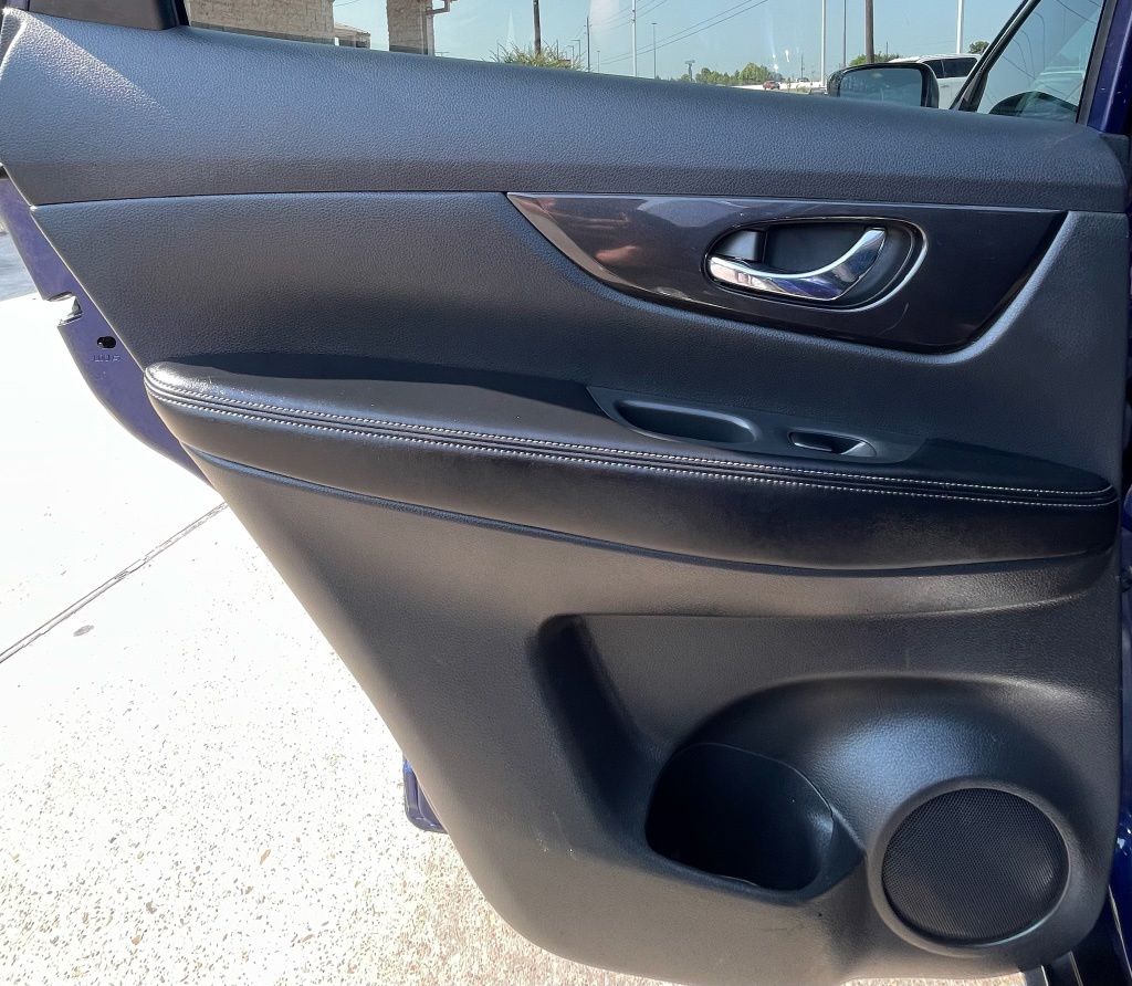 2018 Nissan Rogue SV Blue at Texan Dodge Chrysler Jeep Ram