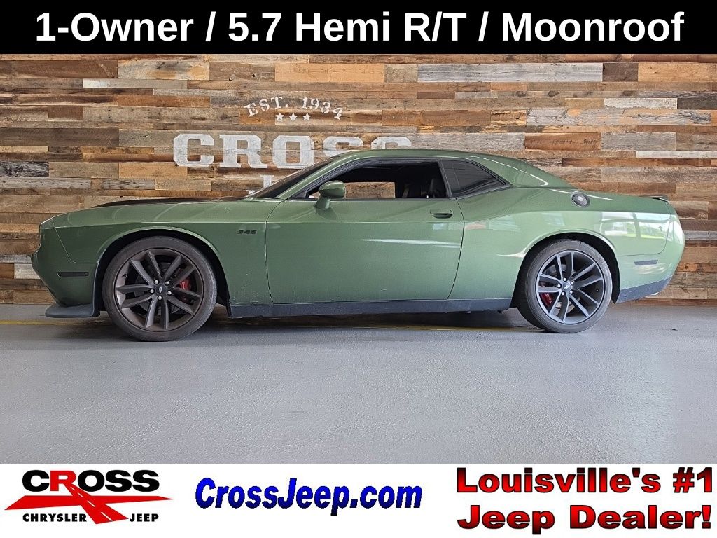 Green 2020 Dodge Challenger Coupe Rear-Wheel Drive 8-Speed Automatic
