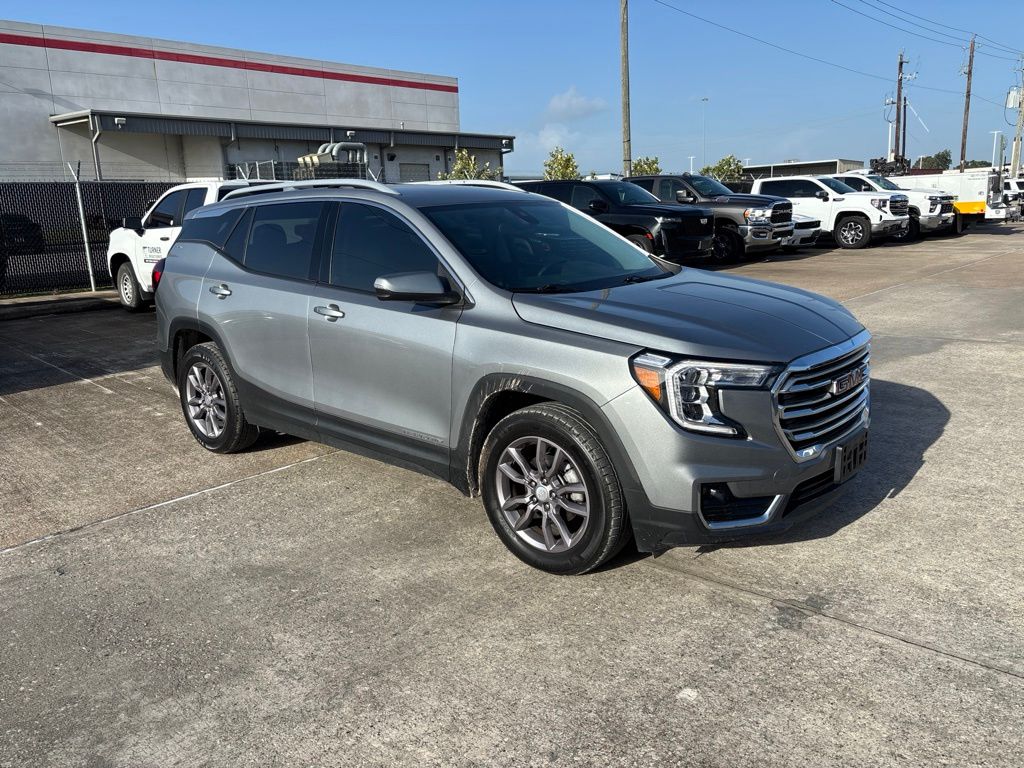 2023 GMC Terrain SLT Silver at Classic Chevrolet Galveston