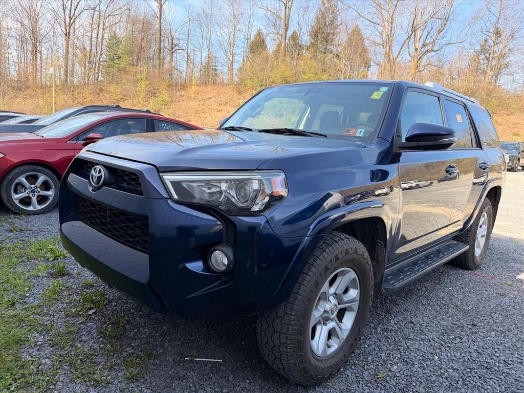 Nautical Blue Metallic 2018 Toyota 4Runner SR5 Premium 4WD SUV / Crossover Four-Wheel Drive 5-Speed Automatic Overdrive