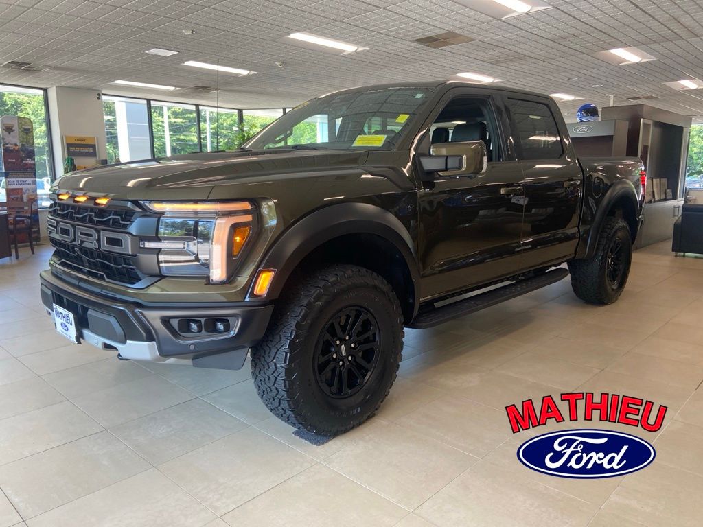 Shelter Green 2024 Ford F-150 Pickup Truck Four-Wheel Drive Automatic