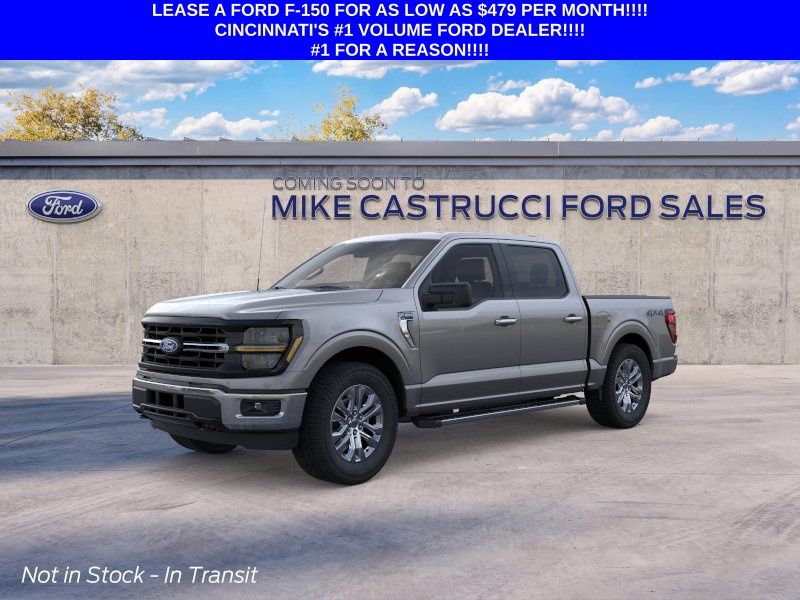 Carbonized Gray Metallic 2026 Ford F-150 Pickup Truck Four-Wheel Drive Automatic