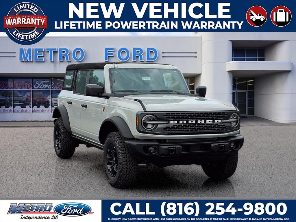 Avalanche Gray 2026 Ford Bronco SUV / Crossover Four-Wheel Drive Automatic