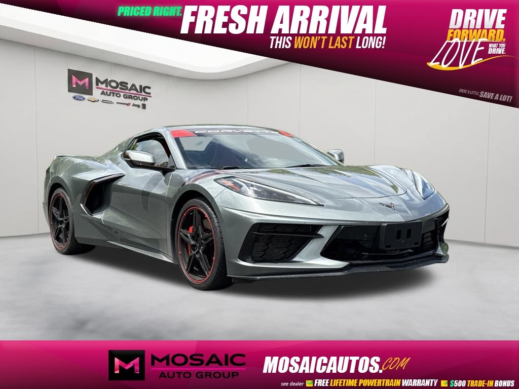 Hypersonic Gray Metallic 2023 Chevrolet Corvette Convertible Rear-Wheel Drive 8-Speed Dual Clutch