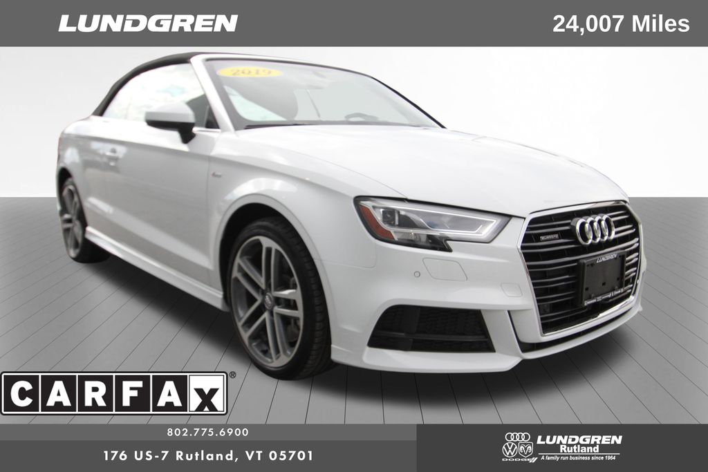 2019 Audi A3 Cabriolet 2.0T quattro S tronic Premium Plus's photo