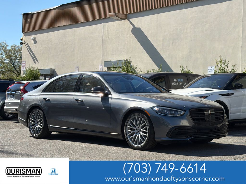 Selenite Gray Metallic 2022 Mercedes-Benz S-Class S 580 4MATIC AWD Sedan All-Wheel Drive 9-Speed Automatic