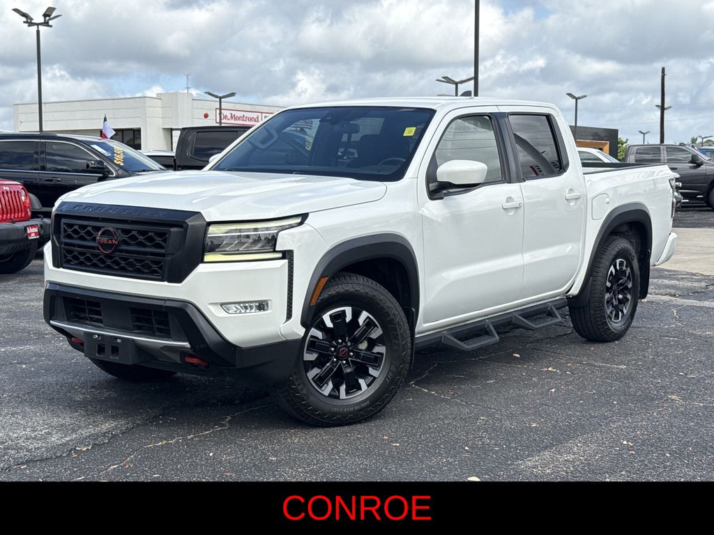 2022 Nissan Frontier PRO-X White at Classic Chevrolet Galveston