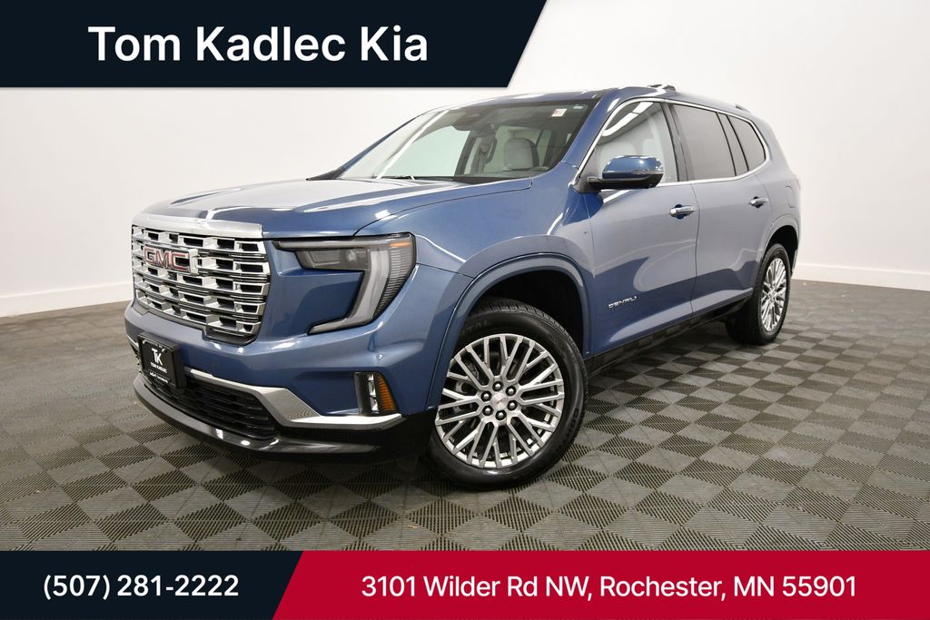 Downpour Metallic 2024 GMC Acadia SUV / Crossover Front-Wheel Drive 8-Speed Automatic
