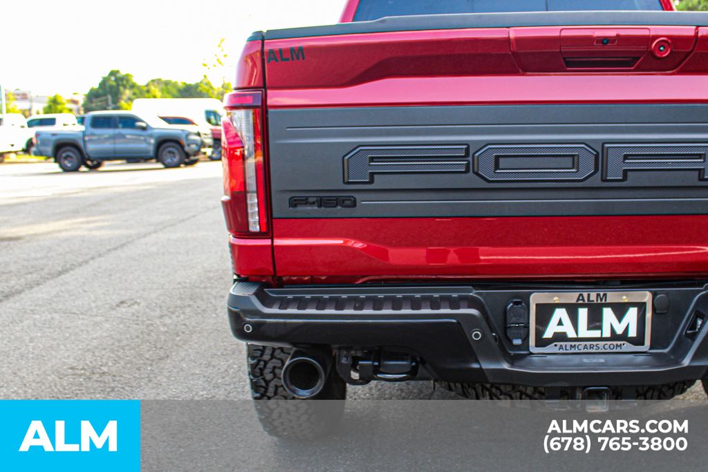 Used 2025 Red Ford Raptor image 13