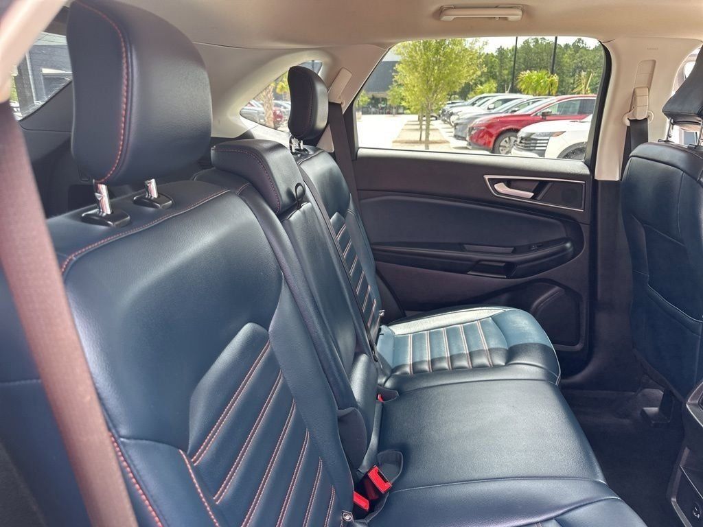 2022 Stone Blue Metallic Ford Edge SEL AWD SUV