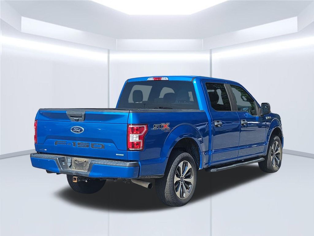 2019 Blue Metallic Ford F-150 XL 4X4 Truck
