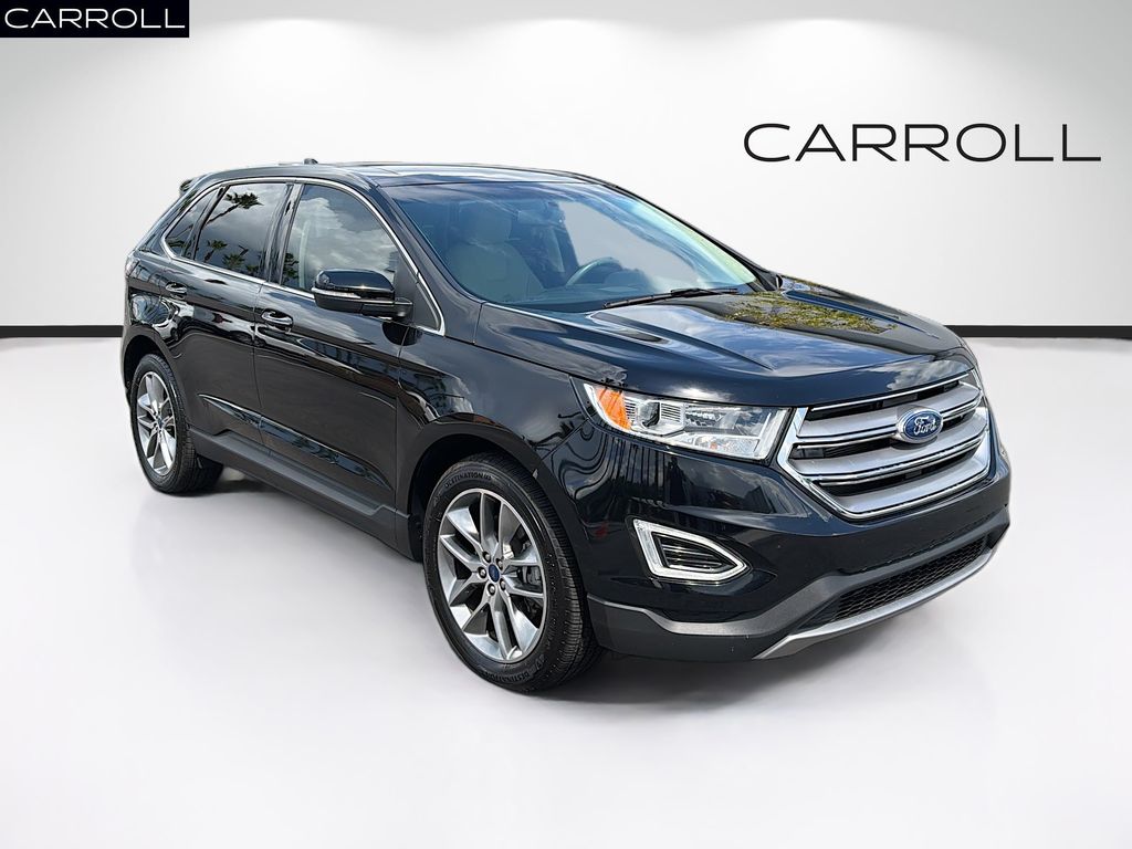 Shadow Black 2016 Ford Edge SUV / Crossover Front-Wheel Drive 6-Speed Automatic