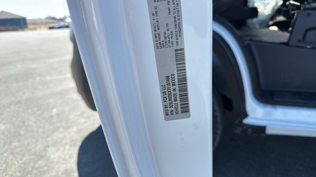 2026 Ram ProMaster 2500