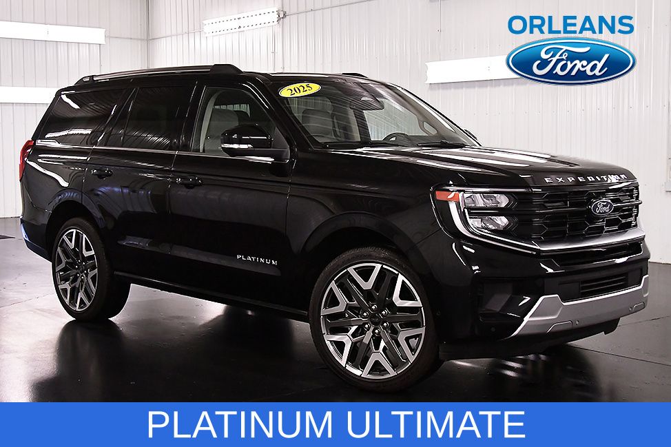 Agate Black Metallic 2025 Ford Expedition SUV / Crossover Four-Wheel Drive Automatic