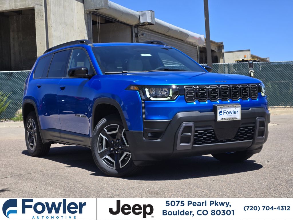 Hydro Blue Pearlcoat 2026 Jeep Cherokee SUV / Crossover Four-Wheel Drive Continuously Variable Transmission