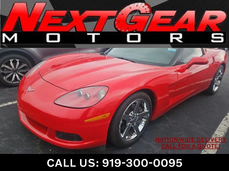 Victory Red 2006 Chevrolet Corvette Coupe Rear-Wheel Drive 6-Speed Automatic