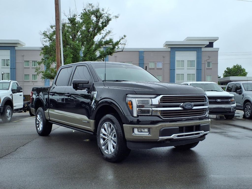 Black Metallic 2026 Ford F-150 King Ranch SuperCrew 4WD Pickup Truck Four-Wheel Drive Automatic