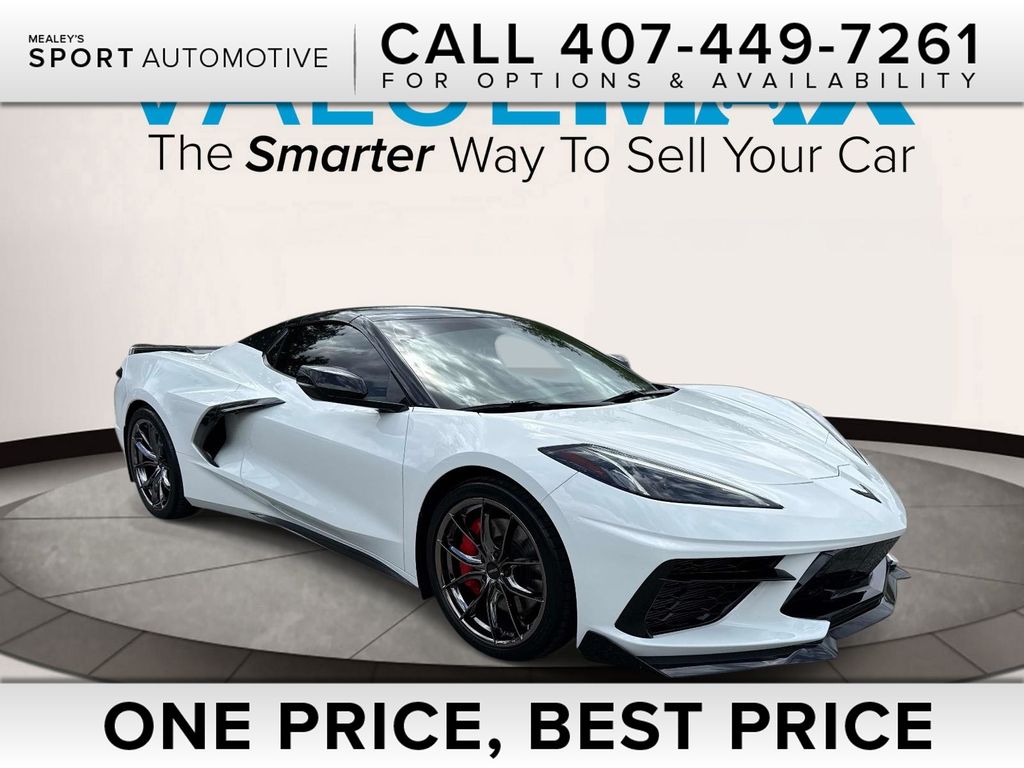 Arctic White 2021 Chevrolet Corvette Stingray 2LT Convertible RWD Convertible Rear-Wheel Drive 8-Speed Dual Clutch