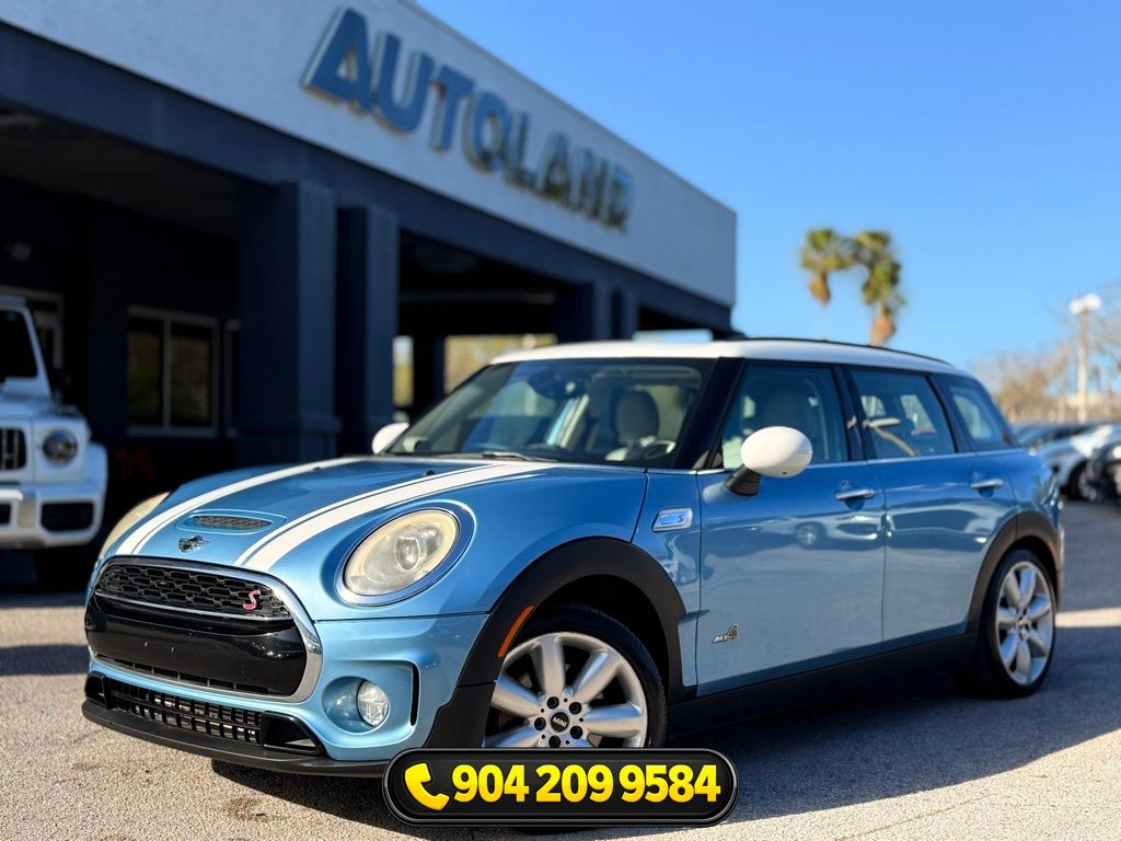 Blue Metallic 2017 MINI Cooper Clubman S ALL4 AWD Wagon All-Wheel Drive 7-Speed Automatic