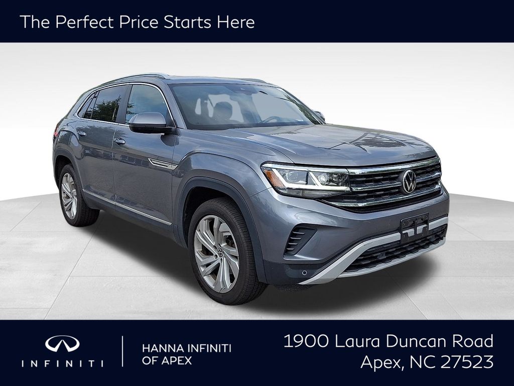 Platinum Gray Metallic 2020 Volkswagen Atlas Cross Sport SUV / Crossover All-Wheel Drive 8-Speed Automatic
