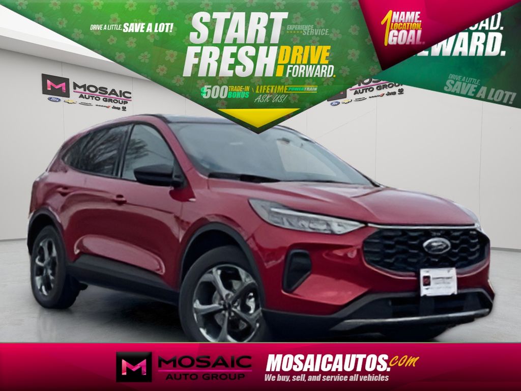 Rapid Red Metallic Tinted Clearcoat 2026 Ford Escape ST-Line AWD SUV / Crossover All-Wheel Drive 8-Speed Automatic