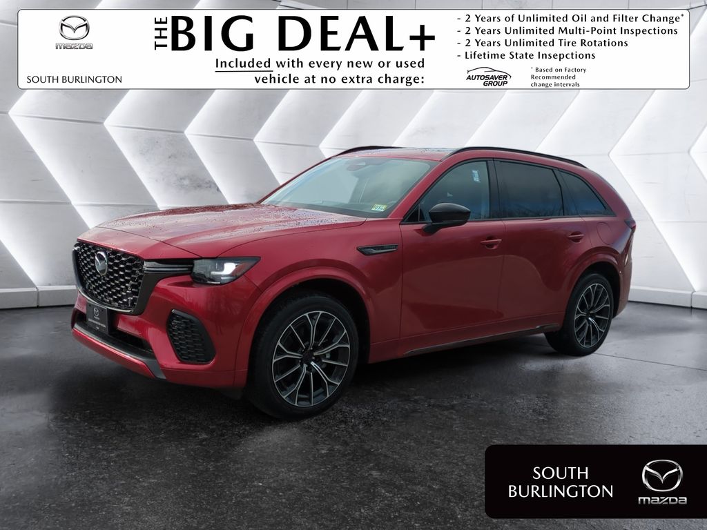 Soul Red Crystal Metallic 2026 Mazda CX-70 3.3 Turbo S Premium AWD SUV / Crossover All-Wheel Drive 8-Speed Automatic