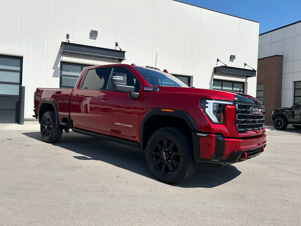 Red 2026 GMC Sierra 3500HD Pickup Truck Four-Wheel Drive Automatic