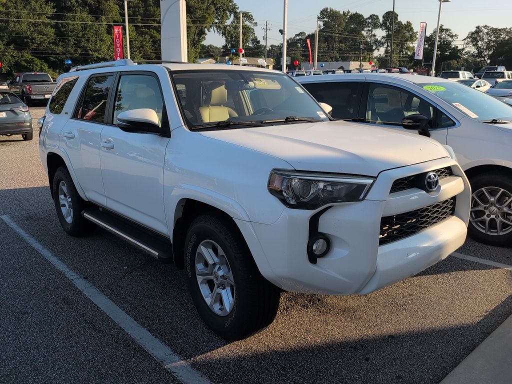 Super White 2017 Toyota 4Runner SUV / Crossover 4X2 5-Speed Automatic Overdrive