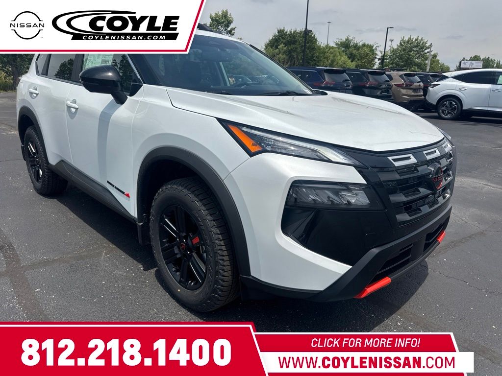 Everest White Pearl Tricoat 2026 Nissan Rogue SUV / Crossover All-Wheel Drive Continuously Variable Transmission