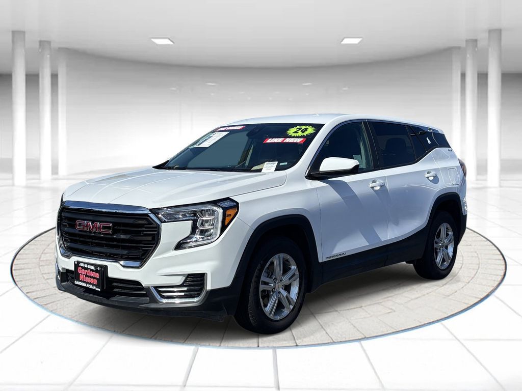 Summit White 2024 GMC Terrain SUV / Crossover All-Wheel Drive 9-Speed Automatic