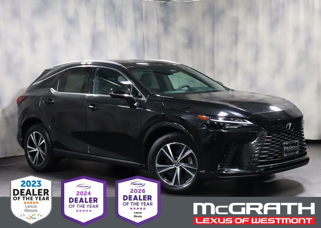 Black (Caviar) 2023 Lexus RX 350 Premium AWD SUV / Crossover All-Wheel Drive 8-Speed Automatic