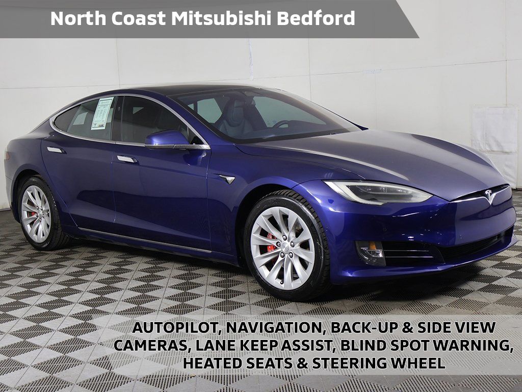 Deep Blue Metallic 2019 Tesla Model S P100D AWD Sedan All-Wheel Drive 1-Speed Automatic