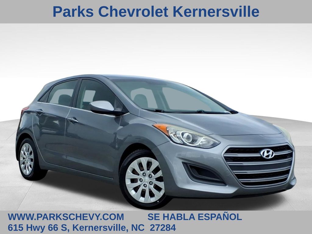 Galactic Gray 2016 Hyundai Elantra GT FWD Hatchback Front-Wheel Drive 6-Speed Automatic