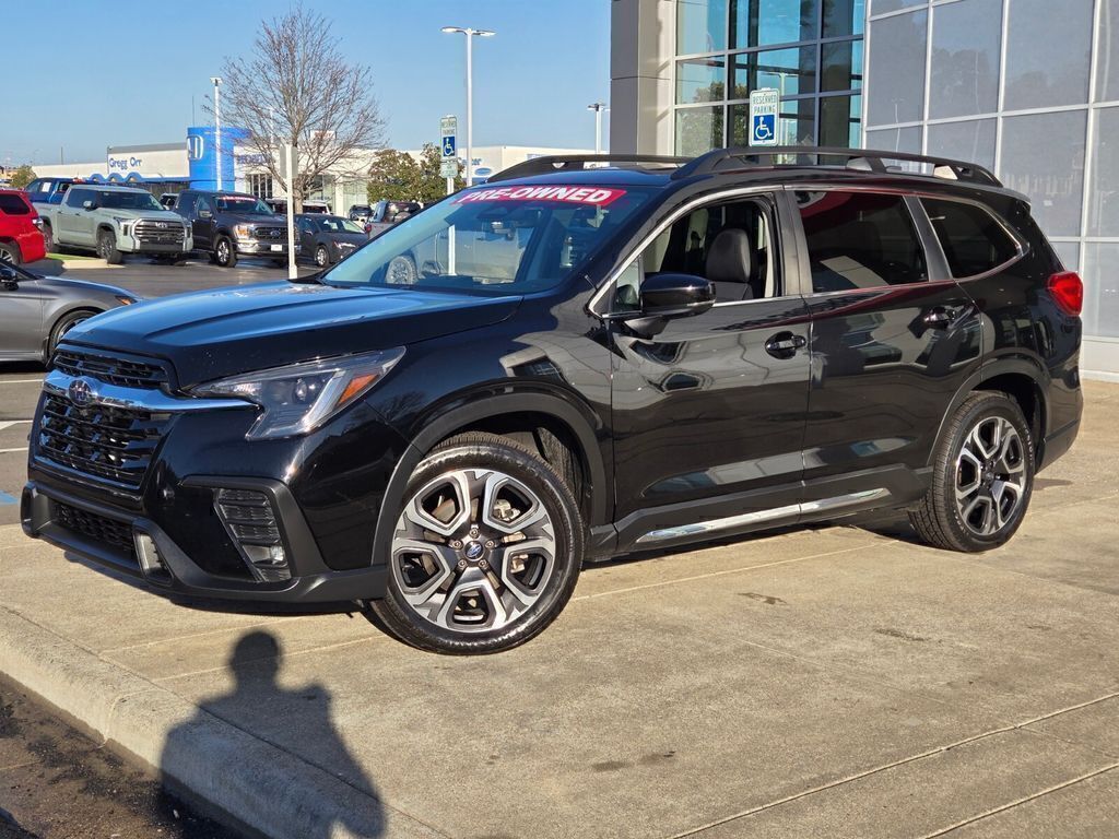 Crystal Black Silica 2024 Subaru Ascent Limited 7-Passenger AWD SUV / Crossover All-Wheel Drive Continuously Variable Transmission