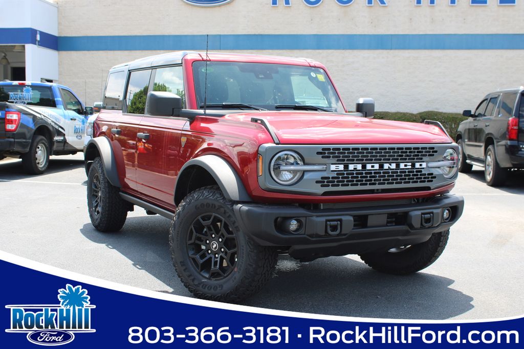Ruby Red Metallic 2026 Ford Bronco SUV / Crossover Four-Wheel Drive Automatic
