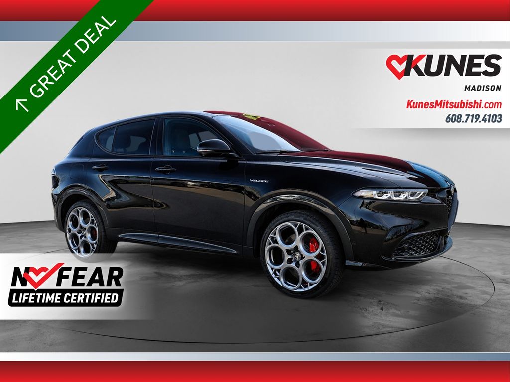 Alfa Black 2024 Alfa Romeo Tonale All-Wheel Drive 6-Speed Automatic