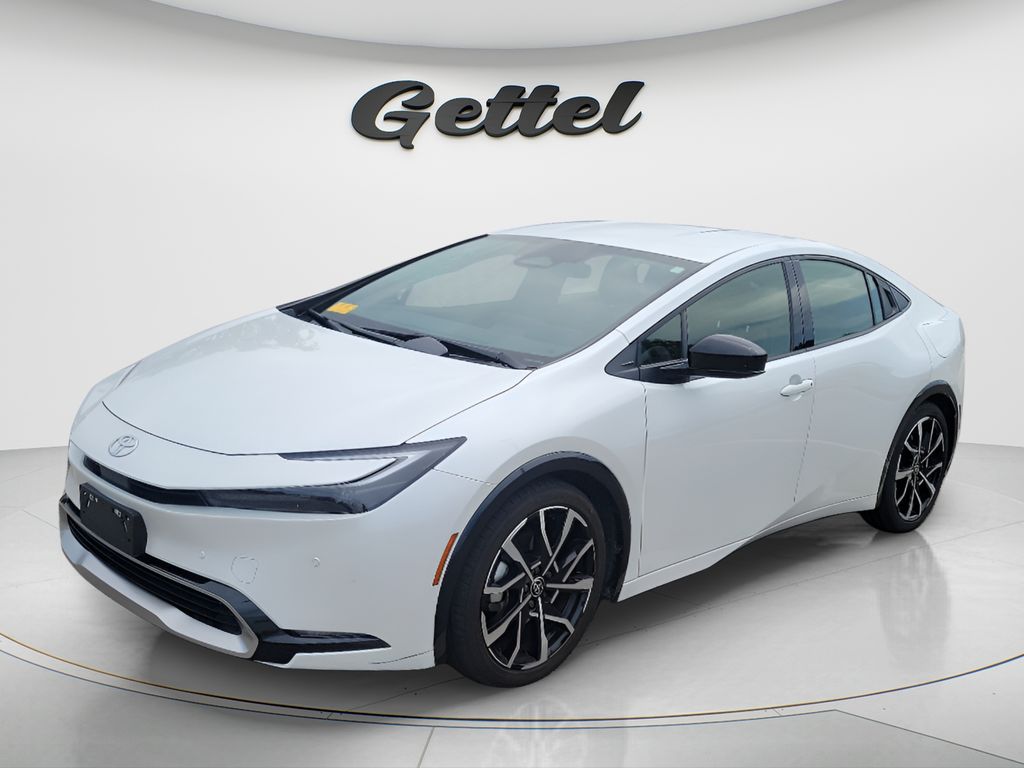 Pearl 2023 Toyota Prius Prime Hatchback Front-Wheel Drive Continuously Variable Transmission