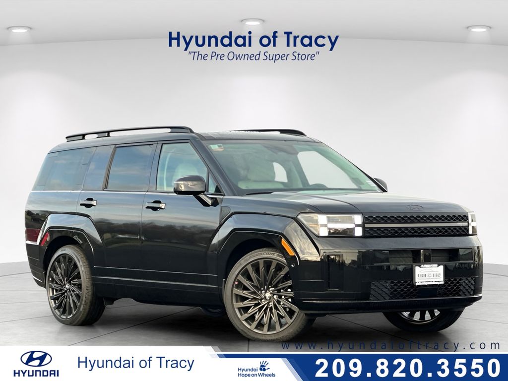 Phantom Black 2025 Hyundai Santa Fe SUV / Crossover All-Wheel Drive Automatic