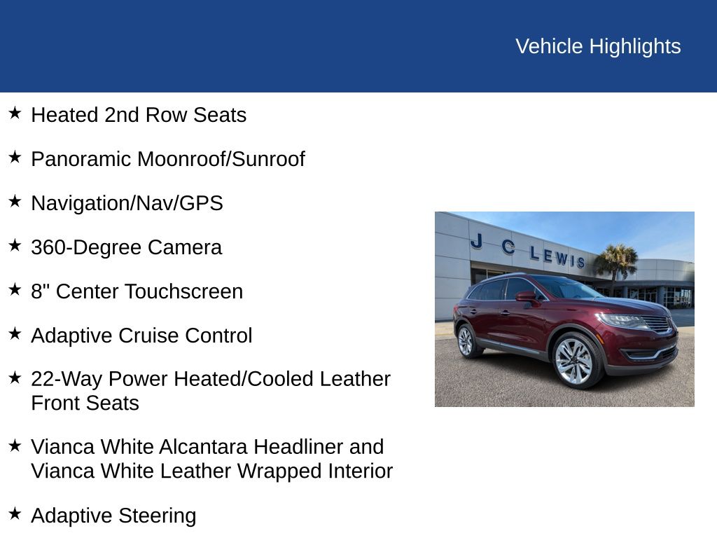 2018 Lincoln MKX Black Label