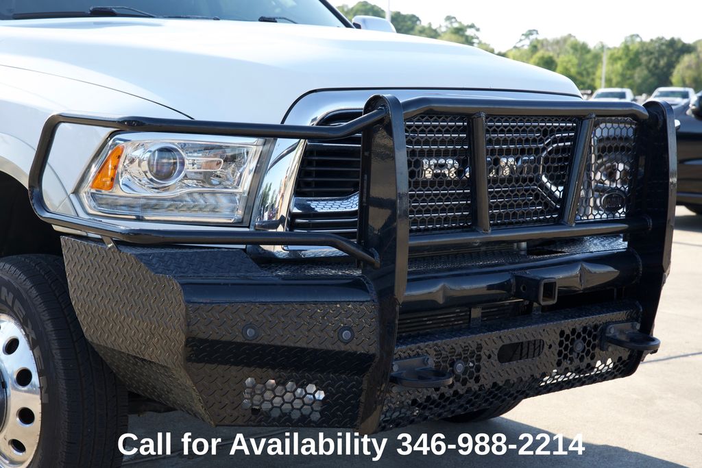 2017 Ram 3500 Laramie Longhorn White at Classic Elite Chevrolet Sugar Land