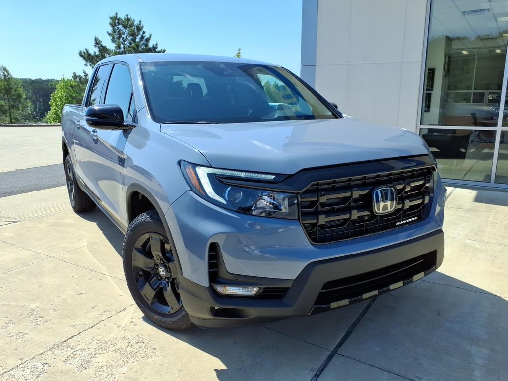 Sonic Gray Pearl 2026 Honda Ridgeline Black Edition AWD Pickup Truck All-Wheel Drive 9-Speed Automatic