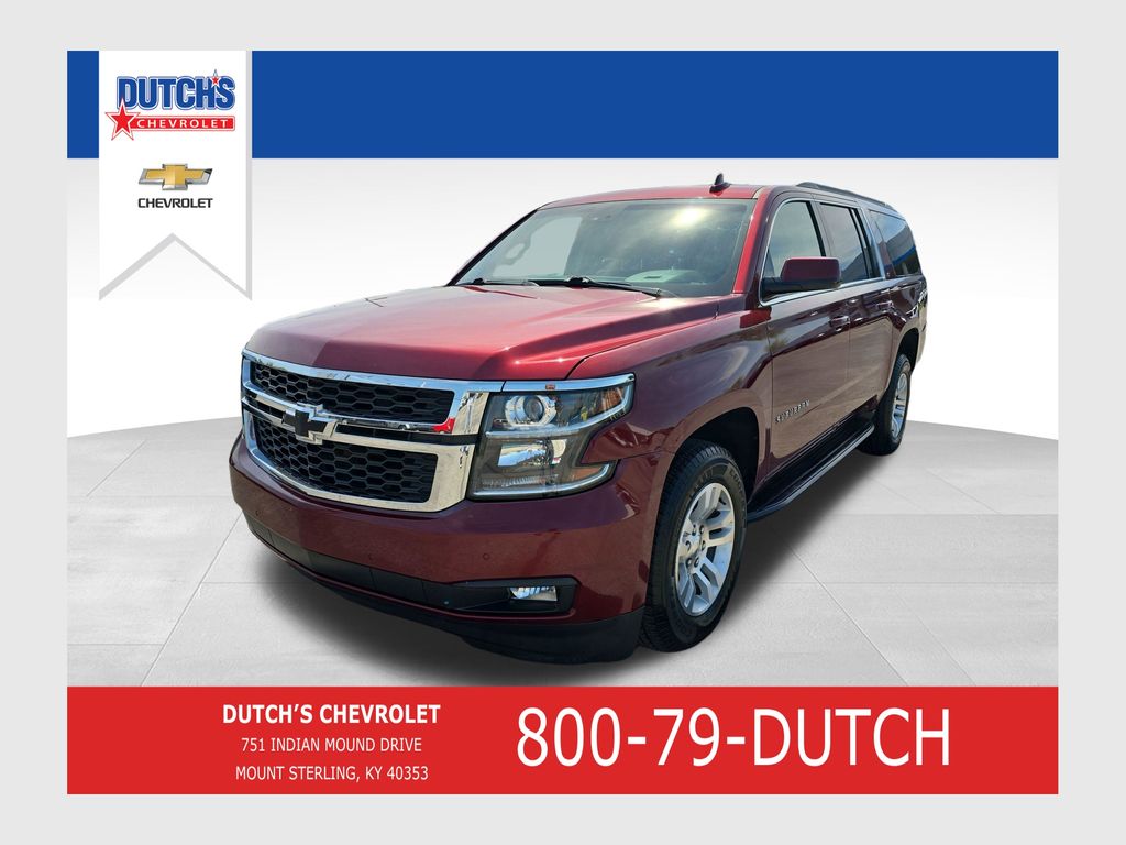 Siren Red Tintcoat 2019 Chevrolet Suburban 1500 LT 4WD SUV / Crossover Four-Wheel Drive 6-Speed Automatic Overdrive