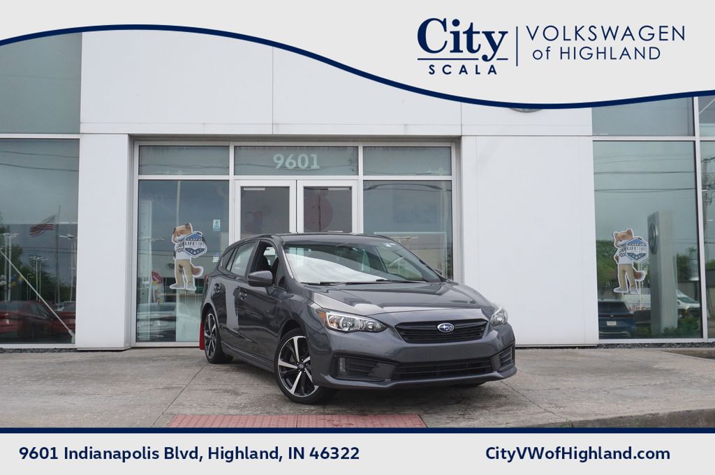 Magnetite Gray Metallic 2022 Subaru Impreza Wagon All-Wheel Drive Continuously Variable Transmission